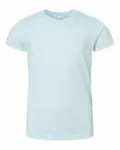 Bella + Canvas - T-shirt à manches courtes en Triblend pour les jeunes Triblend bleu glacier