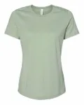 Bella + Canvas - t-shirt à manches courtes pour dames - Relaxed Heather CVC Heather Sage