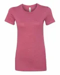 Bella + Canvas - T-shirt The Favorite pour dames Heather Framboise