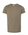 Bella + Canvas - T-shirt à manches courtes en Triblend pour les jeunes Triblend Olive