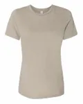 Bella + Canvas - t-shirt à manches courtes pour dames - Relaxed Heather CVC Heather Stone