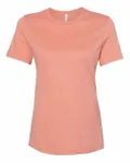 Bella + Canvas - t-shirt à manches courtes pour dames - Relaxed Heather CVC Coucher de soleil