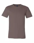 Bella + Canvas T-Shirt unisexe en jersey Marron galet