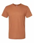 American Apparel t-shirt unisexe à manches courtes en Triblend Tri-Rust
