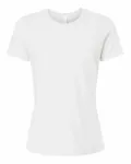 Bella + Canvas - t-shirt à manches courtes pour dames - Relaxed Heather CVC Mélange blanc solide