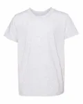 Bella + Canvas - T-shirt à manches courtes en Triblend pour les jeunes Triblend moucheté blanc