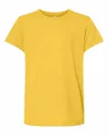 Bella + Canvas - T-shirt à manches courtes en Triblend pour les jeunes Triblend or jaune
