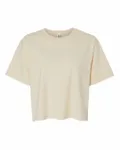 American Apparel - T-shirt boxy en jersey fin pour dames Crème