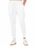 Bella + Canvas Unisex Jogger Sweatpant WHITE