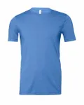 Bella + Canvas Unisex Heather CVC T-Shirt Heather Columbia Blue