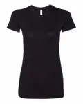 Bella + Canvas - T-shirt The Favorite pour dames Mélange noir solide