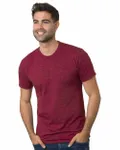 Bayside T-Shirt unisexe Triblend TRI BURGUNDY