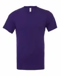 Bella + Canvas T-Shirt unisexe en jersey Pourpre de l'équipe