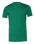 Bella + Canvas Unisex Heather CVC T-Shirt Heather Grass Green