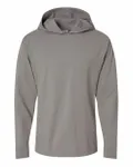 Unisex Jersey Hooded T-Shirt Concrete Grey