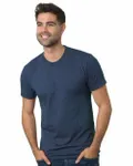 Bayside T-Shirt unisexe Triblend Tri Steel Blue