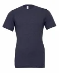 Bella + Canvas Unisex Heather CVC T-Shirt Heather Midnight Navy