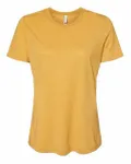 Bella + Canvas - T-shirt décontracté en Triblend pour dames Moutarde Triblend