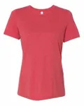 Bella + Canvas - T-shirt décontracté en Triblend pour dames Triblend rouge