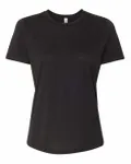 Bella + Canvas - T-shirt décontracté en Triblend pour dames Triblend noir solide