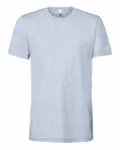 Bella + Canvas Unisex Heather CVC T-Shirt Heather Prism Blue