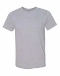 Bayside Adult Adult Tee-shirt en jersey Ring-Spun chiné Gris chiné