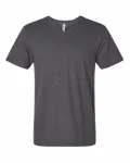 American Apparel - T-shirt unisexe CVC à col en V Gris anthracite