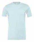 Bella + Canvas Unisex Heather CVC T-Shirt Heather Prism Ice Blue