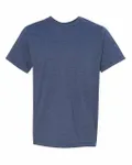 Bayside Adult Adult Tee-shirt en jersey Ring-Spun chiné Bleu marine