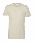 Bella + Canvas Unisex Heather CVC T-Shirt Heather Prism Natural