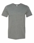 Bella + Canvas T-Shirt unisexe en jersey fabriqué aux États-Unis Gris foncé