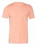 Bella + Canvas Unisex Heather CVC T-Shirt Heather Prism Sunset