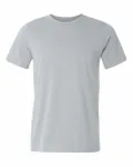Bella + Canvas T-Shirt unisexe en jersey fabriqué aux États-Unis ARGENT