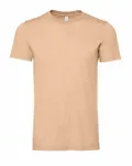 Bella + Canvas Unisex Heather CVC T-Shirt Heather Sand Dune