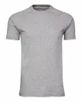 Bella + Canvas - T-shirt raglan CVC chiné pour hommes Athletic Heather