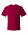 Hanes Hommes Tall Beefy-T Rouge foncé