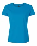 T-shirt Ultra Cotton pour femmes de Gildan Saphir
