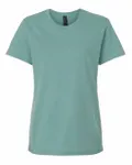 Gildan - t-shirt en coton épais pour dames AQUATIQUE