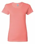 Gildan - t-shirt en coton épais pour dames Soie corail