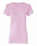 Gildan - t-shirt en coton épais pour dames Rose clair