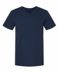 T-shirt à col en V Softstyle pour adulte Gildan Marine