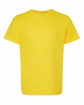 Hanes - t-shirt essentiel pour jeunes Jaune athlétique