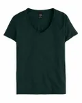 Hanes Ladies' Perfect-T V-Neck T-Shirt Deep Forest