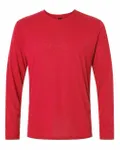 Gildan Adult Performance Adult 5 oz. Long-Sleeve T-Shirt RED