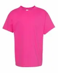 Hanes - t-shirt essentiel pour jeunes Wow Pink