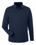 Men's Charge Snag and Soil Protect Long-Sleeve Polo DARK NAVY