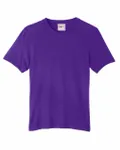 T-shirt CORE365 Youth Fusion ChromaSoft Performance Pourpre du campus