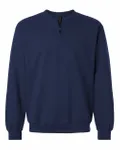 Unisex Softstyle Midweight Fleece Quarter-Zip Sweatshirt Navy