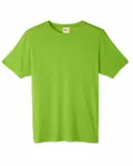 T-shirt CORE365 adult fusion ChromaSoft performance Vert acide