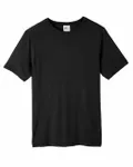 T-shirt CORE365 adult fusion ChromaSoft performance NOIR